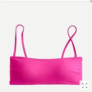 J Crew Bandeau bikini top